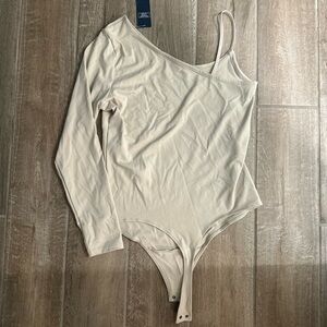 Abercrombie and Fitch Tan Cream Bodysuit